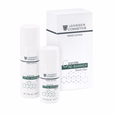 JANSSEN COSMETICS Ceramide RE-BARRIER Beauty Duo Ορός και Κρέμα για Συγκράτηση της Υγρασίας και Ενίσχυση του Υδατικού Φραγμού 15ml+30ml